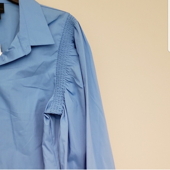 WORTHINGTON WOMEN’S SWISS BLUE BLOUSE - Picture 3 of 6